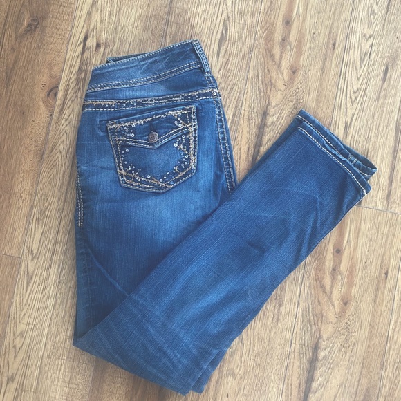 Silver Suki Mid Slim Jean - Picture 1 of 1